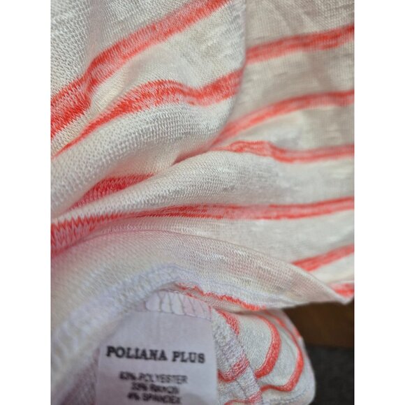 Poliana Plus 1X Colorblock Stripe Top - Picture 4 of 4